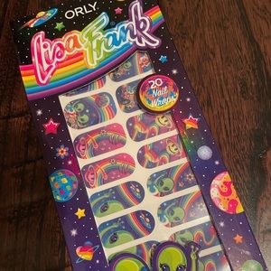 Lisa Frank Alien Galaxy Nail Wraps